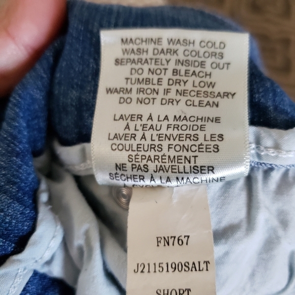 JAG Pull-On Wide Waist Band Straight Leg Jeans Size XS - Picture 6 of 7